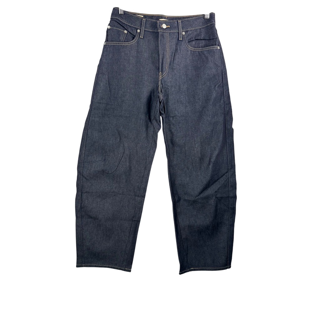 Levi's Baggy Dad Barrel Jeans sz 29 Dark High Rise Relaxed boho money retro
